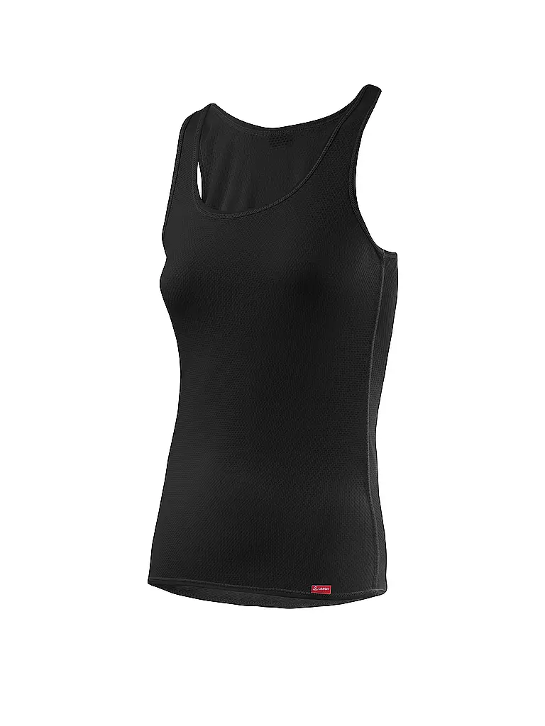 LÖFFLER Damen Singlet TRANSTEX LIGHT schwarz